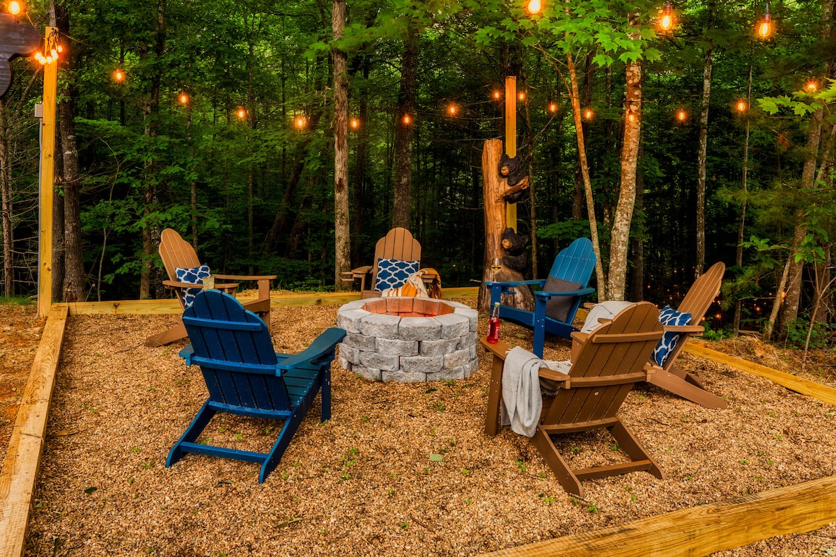 Fire Pit Area with Cozy Seating